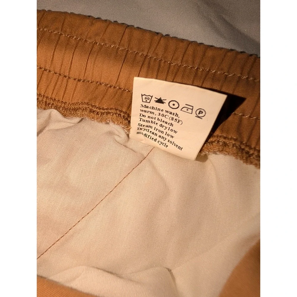 JMIERR Mens Casual Board Shorts Drawstring Summer Beach Shorts, XL, Beige Sz 40